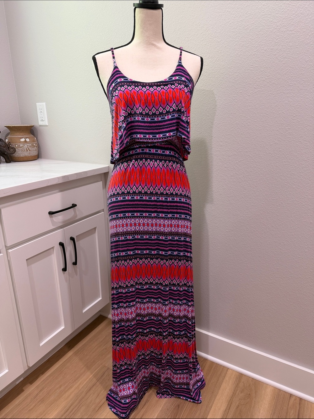 Nanette Lepore Boho Patterned Maxi Dress